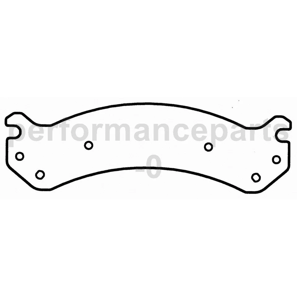 Juego de pastillas de freno de disco delanteras rotor de freno de disco para Chevrolet Express 2500 2003-2008 Foto 2 de 4