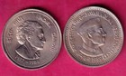 2 COINS SET OF REPUBLIC INDIA 5 RUPEES RARE COIN #H2391