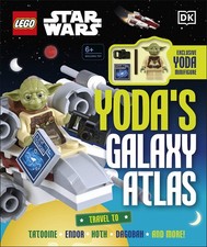 Image of LEGO Star Wars Yoda's Galaxy Atlas by Simon Hugo | Hardcover | 2021