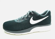 Image of NIKE TANJUN COOL GREY SAIL BLACK WOMEN SHOES SIZE 11
