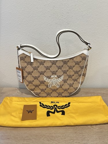 NWT MCM Himmel OTH Medium Hobo Bag with Dust Bag, $780 Retail