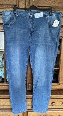 Janina Stretch Jeans Blau Gr.56 (Nr.5) Neu