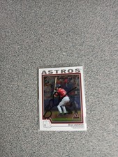 Brad Ausmus Signed In Person 2004 Topps Chrome Astros Card A18
