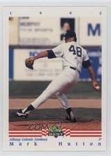 1992 Classic Best Minor League Mark Hutton #5 0q1p