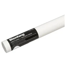 Bienfang 36in x 50yd White Tracing Paper Roll Lightweight for Sketching and O...