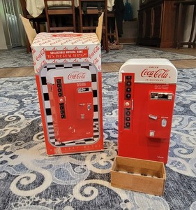 Coca Cola Machine Musical Bank for sale | eBay