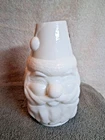 VINTAGE  1971 FENTON MILK GLASS SANTA FAIRY LAMP #5106