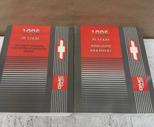 1995 Chevy/GMC G-Van Chevrolet Express GMC Savana Shop Service Repair Manual Set