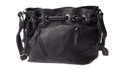 Ledertasche Greenburry Ledertasche schwarz robust und langlebig Damentasche