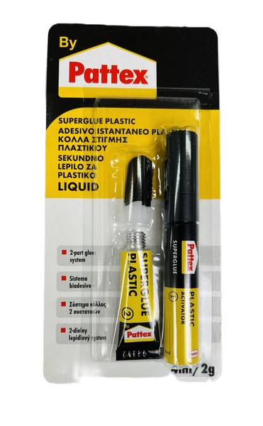 Pattex Sekundenkleber FüR Plastik | 4Ml & 2G-image