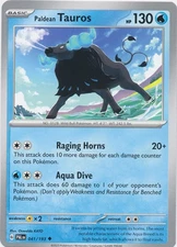 Paldean Tauros - 041/193 - Uncommon - Lightly Played
