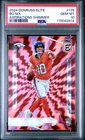 2024 Donruss Elite Bo Nix Rookie Card PSA GEM MT 10 - 269/875 Denver Broncos