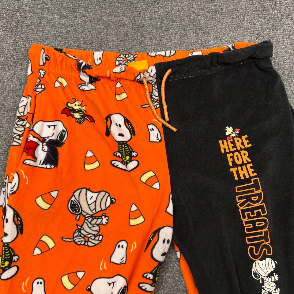 Pantalones para dormir Peanuts Snoopy Here for the Treats Halloween jóvenes medianos 8-10 pijamas Foto 4 de 4