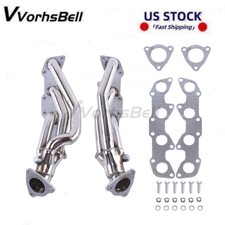Stainless Steel Pair Headers For 2000-2004 Toyota Tundra Sequoia 4.7l V8 2uz-fe
