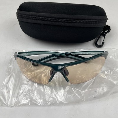 DINK Eyewear Naples C4 Pickleball Glasses Handmade Italy w/ Hard Case Amber Lens
