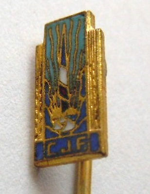 INSIGNE TISSU CJF 1 Coq Chantier Jeunesse et Montagne Liberation