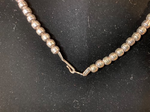 Collana Fiori Squash Turchese Vintage Sterling - Foto 7 di 12