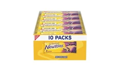 Newtons, Fruit Chewy Baked Fig Cookies, 10 Packs (2 Cookies Per Pack), Shelf Sta