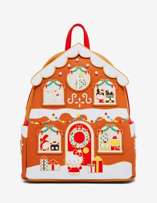 Loungefly Hello Kitty & Friends Gingerbread House Mini  display picture 3