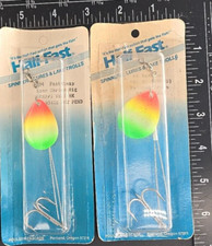 2 Vintage Half Fast Spinner Shrimp Rig