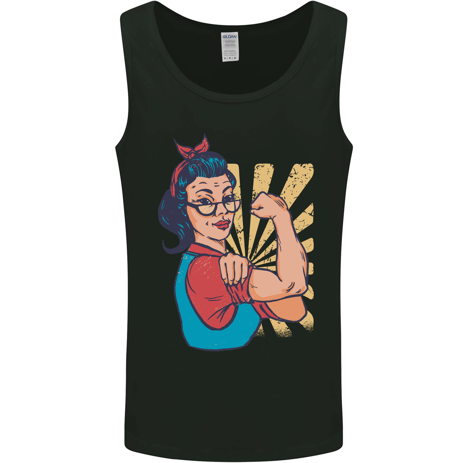 Strong Successful Woman Mens Vest Tank Top
