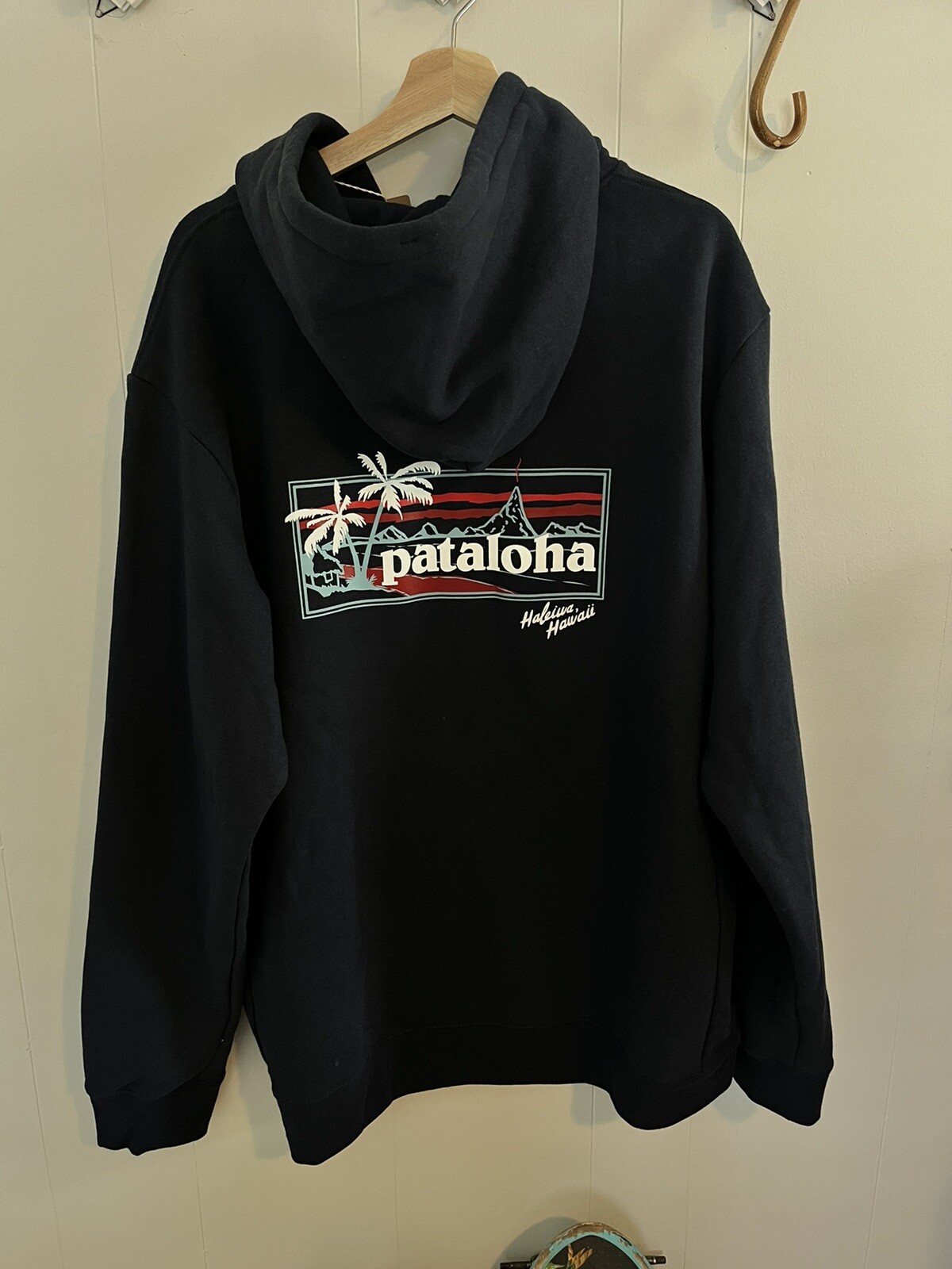 Patagonia Men's Pataloha Hoodie Hawaii Limited Edition Haleiwa Navy Blue XXL  | eBay