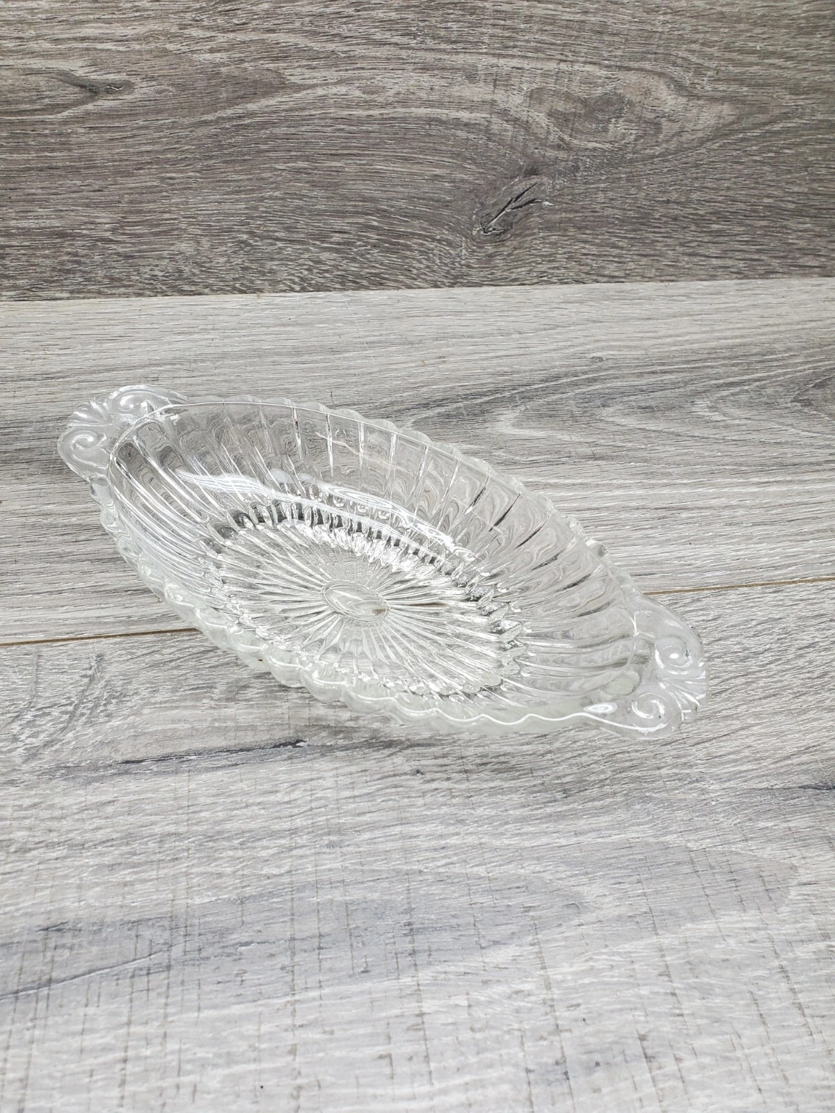Anchor Hocking Small Dish Cansy Dish Clear Glass