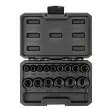 Tekton SID91300 3/8 Inch Drive 6-Point Impact Socket Set, 15-Piece 1/4-1 in. 