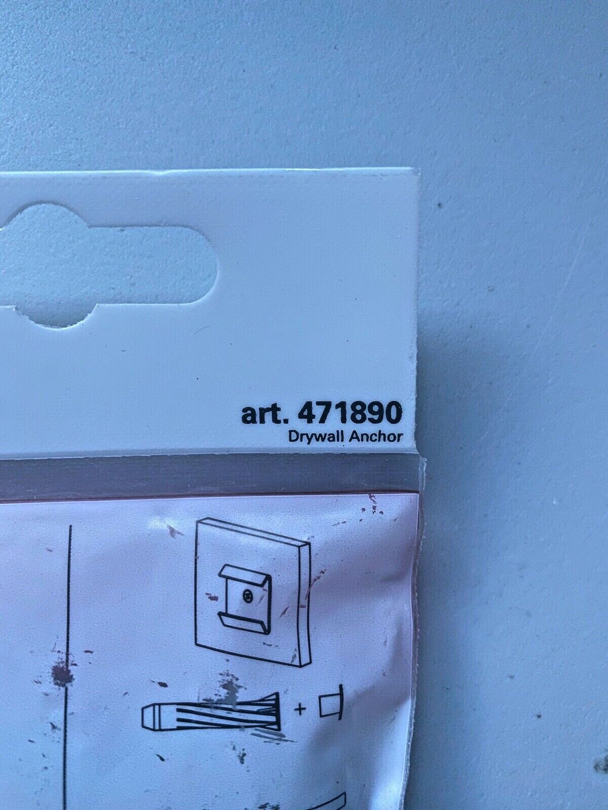 ELFA® 5pcs Dry Wall Heavy Duty Anchors For Shelving Tv Mount Utility