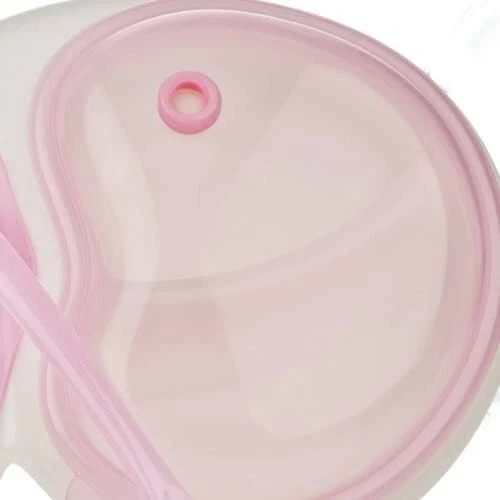 Nûby Mikrowellenteller aus PP und TPE mit rutschfestem Boden + 1 Löffel - Bild 3 von 3