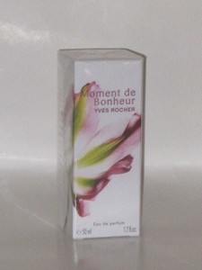 MOMENT DE BONHEUR YVES ROCHER EAU DE PARFUM SPRAY 1.7oz/ 50 ml.NEW-SEALED!  | eBay