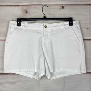 A.N.A. Womens Mid Rise Twill Shorts 