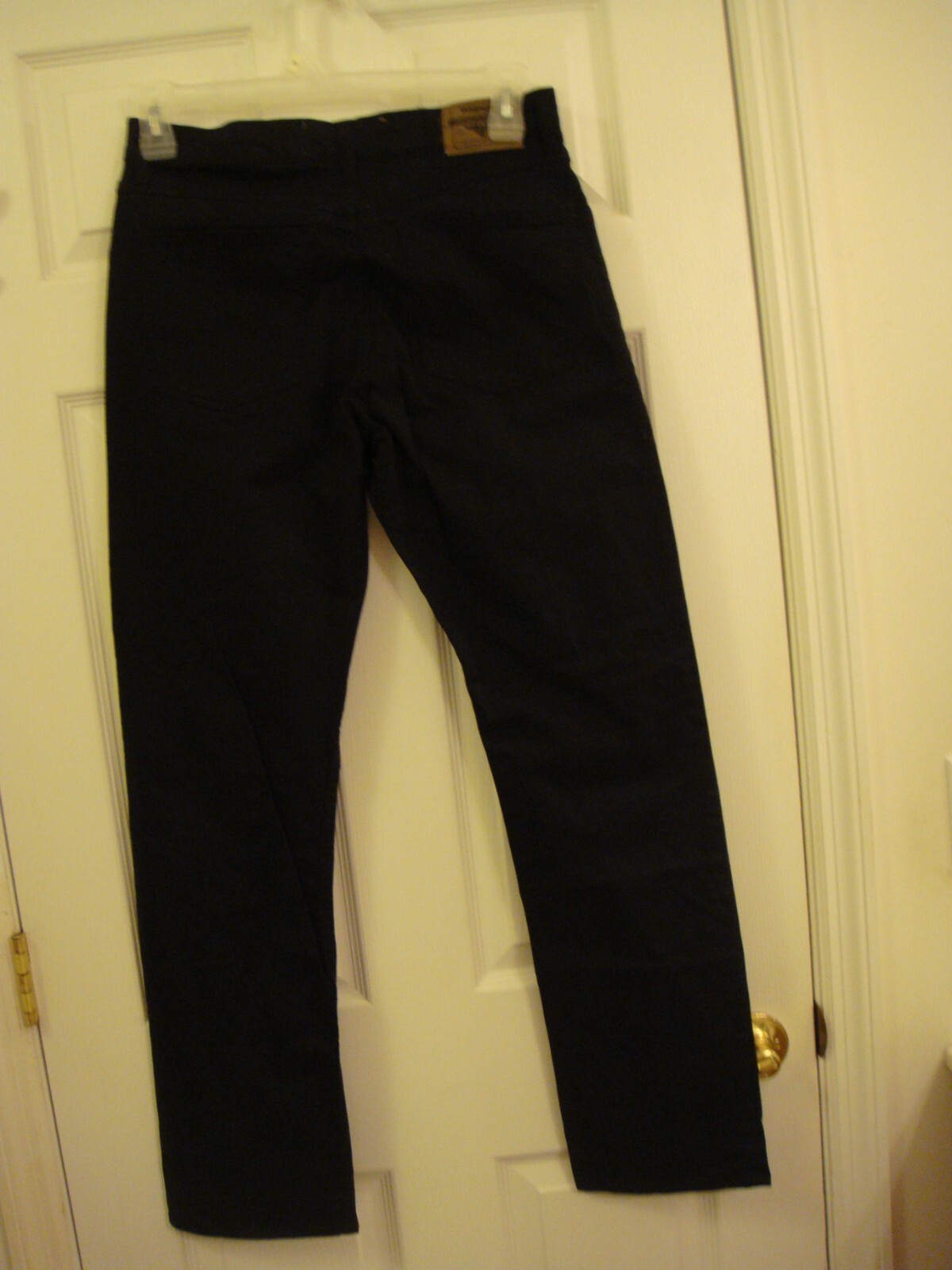 NEW Wrangler Men's Straight Fit 4 Way Flex For Comfort Pants Black 31x30 NWT
