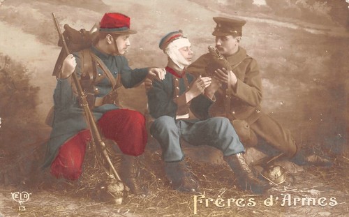 CPA Carte Postale Patriotique (138453