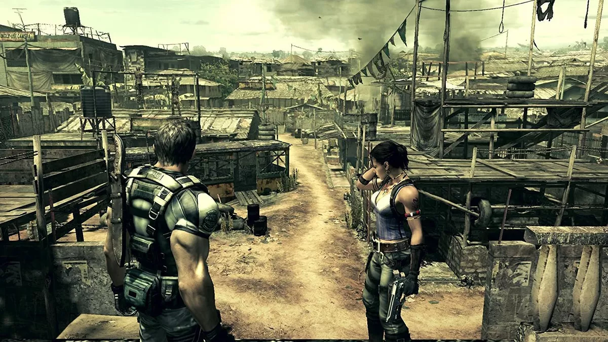 Resident Evil 5 Shooting Game w/ 8 Playable Characters for Playstation 4