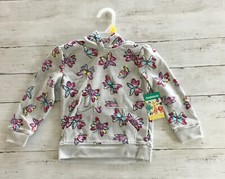GARANIMALS Infant Toddler Girls Print Hoodie W/Front Pocket Multicolor 3T
