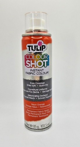 Tulip Colour Shot Fabric Spray Instant Spray Paint Permanent Various Colours - Picture 2 of 11