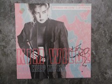 Kim Wilde Autogramm signed Maxi-Cover 12" "You Keep Me Hangin`On" Vinyl