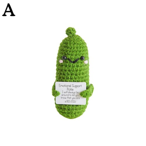 Yarn Fruit Crocheted Doll Knitting Pear Doll Room Decor R7S9 - Picture 15 of 16