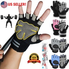 Guantes De Gimnasio Entrenamiento Para Levantamiento De Pesas Hombres Mujeres