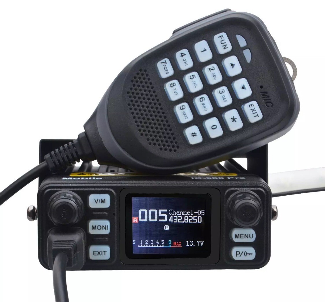 Ic-980 Pro Uhf Vhf Dual Band 25w Fm Scrambler -usa Seller
