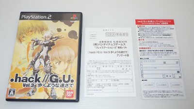 PlayStation2 Games  PS2 '' .hack//G.U. Vol. 3 '' TESTED /2p0068