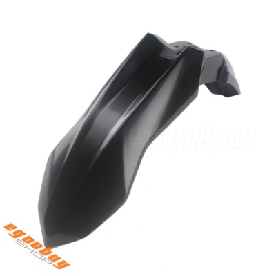 Black Plastic Front Fender For kawasaki KLX250 KLX250S D-Tracker X