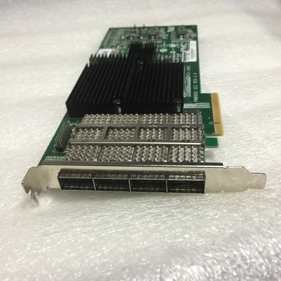 NetApp 111-00341+D2 SAS Quad Port QSFP 6G PCI-Express GREAT CONDITION FREE S/H!! - Image 3 of 4