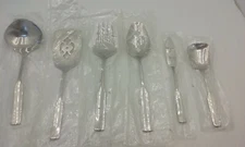  ONEIDA DELUXE "ANTARES" STAINLESS 6 PIECE FLATWARE  SET, NIB