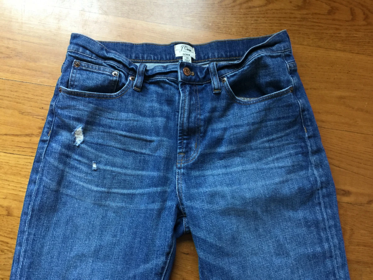 J crew deals vintage crop jeans