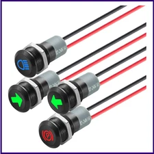 12V LED Indicator Small Light Waterproof High Beam, Single Arrow, Parking Indica