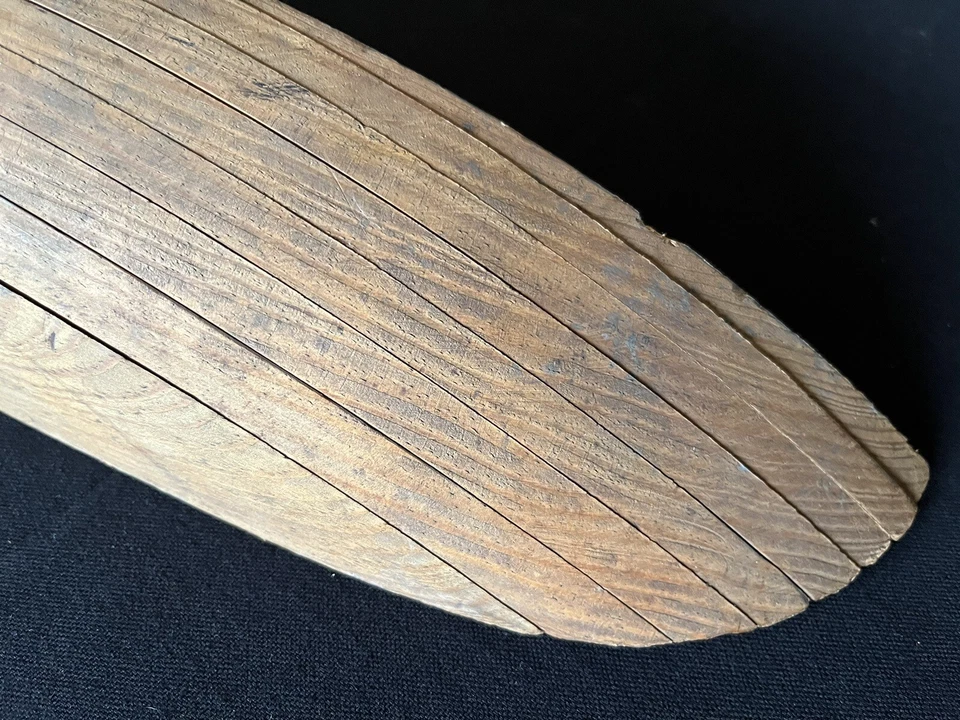 Véritable demi coque de chantier ancienne, bateau, Marine - Photo 2/4