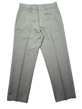 Vintage Levi's Action Slacks Dress Pants Men's Sz 34 Fits 32" Gray Pants 90's