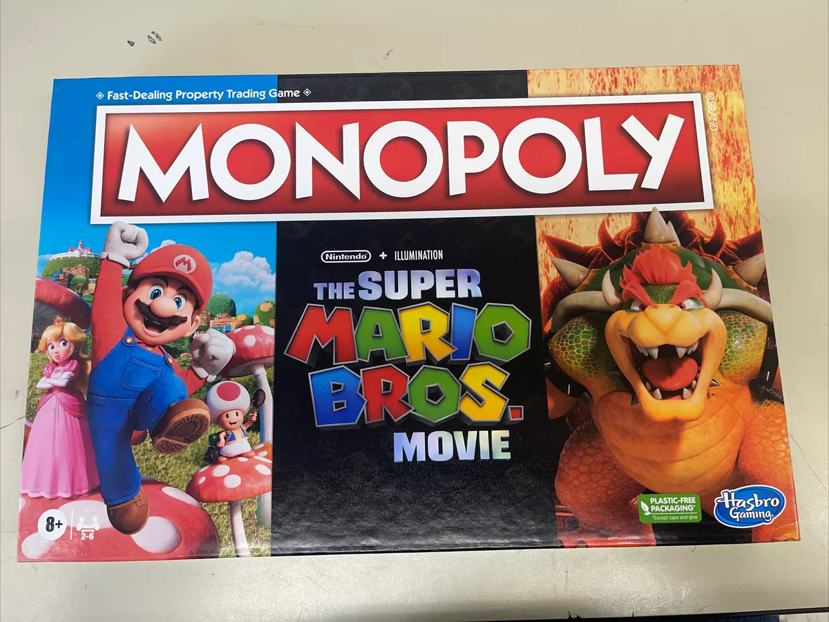 DMG BOX MONOPOLY The Super Mario Movie Board Game